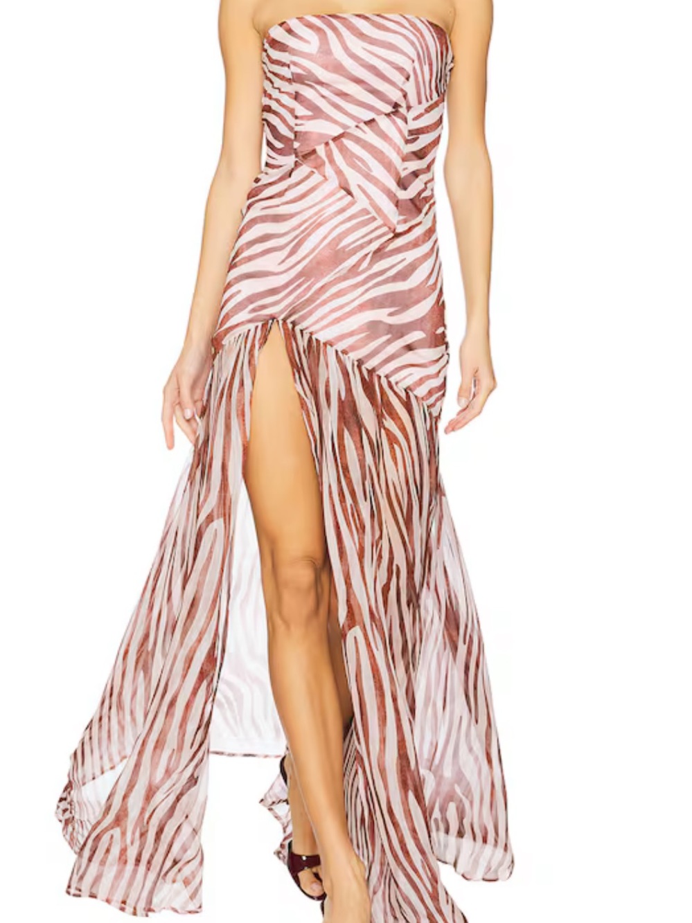Retrofetê Nicole Silk dress XXS NWT